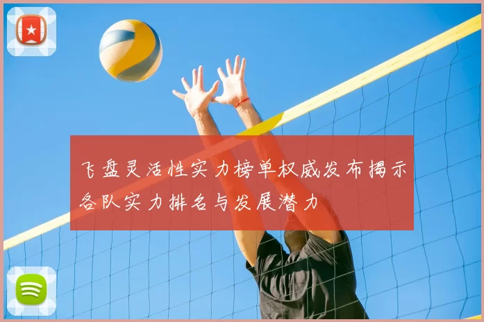 飞盘灵活性实力榜单权威发布揭示各队实力排名与发展潜力